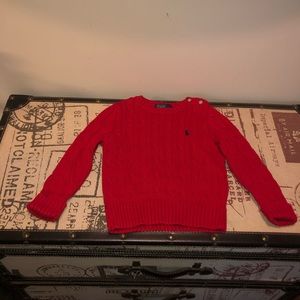 Cable-Knit Cotton Sweater